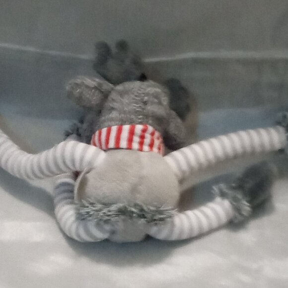 Christmas in July 2 moose stuff animals decorative plush event holiday - Picture 4 of 10